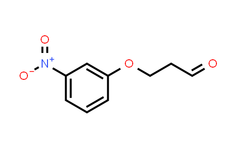 CAS No. 943910-03-0, 3-(3-Nitrophenoxy)propanal