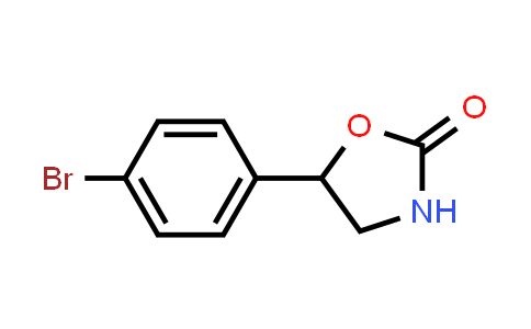 CAS No. 943910-35-8, 5-(4-Bromophenyl)oxazolidin-2-one