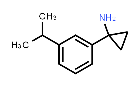 CAS No. 943925-11-9, Cyclopropanamine, 1-[3-(1-methylethyl)phenyl]-