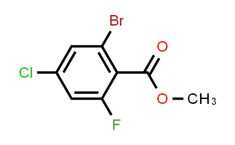 CAS No. 943975-33-5, Methyl 2-bromo-4-chloro-6-fluorobenzoate