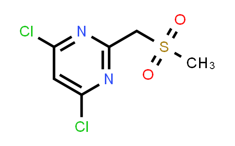 CAS No. 944058-99-5, 4,6-Dichloro-2-(methanesulfonylmethyl)pyrimidine