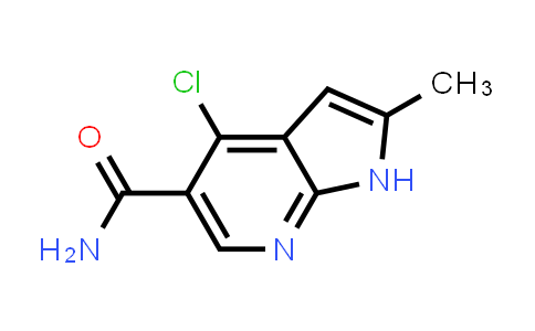 CAS No. 944123-40-4, 1H-Pyrrolo[2,3-b]pyridine-5-carboxamide, 4-chloro-2-methyl-