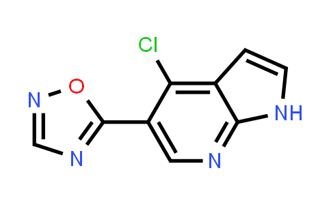 CAS No. 944123-98-2, 1H-Pyrrolo[2,3-b]pyridine, 4-chloro-5-(1,2,4-oxadiazol-5-yl)-