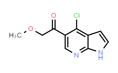 CAS No. 944124-08-7, Ethanone, 1-(4-chloro-1H-pyrrolo[2,3-b]pyridin-5-yl)-2-methoxy-