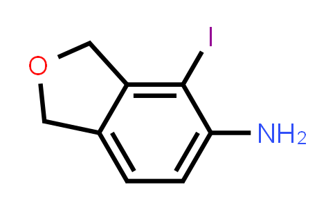 CAS No. 944317-41-3, 4-Iodo-1,3-dihydroisobenzofuran-5-amine