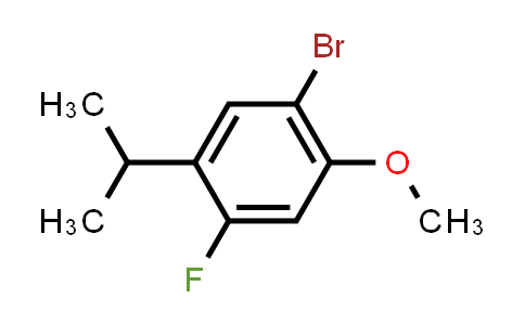 CAS No. 944317-92-4, 1-Bromo-4-fluoro-2-methoxy-5-(propan-2-yl)benzene