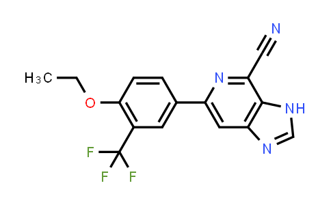CAS No. 944387-66-0, 6-(4-Ethoxy-3-(trifluoromethyl)phenyl)-3H-imidazo[4,5-c]pyridine-4-carbonitrile
