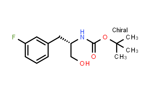 CAS No. 944470-56-8, 1,1-Dimethylethyl [(1S)-2-(3-fluorophenyl)-1-(hydroxymethyl)ethyl]carbamate