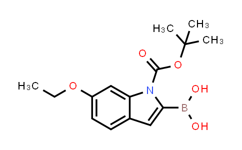 CAS No. 944562-81-6, 1H-Indole-1-carboxylic acid, 2-borono-6-ethoxy-, 1-(1,1-dimethylethyl) ester