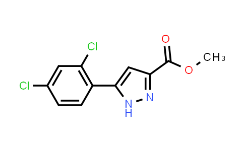 CAS No. 944783-94-2, Methyl 5-(2,4-Dichlorophenyl)pyrazole-3-carboxylate