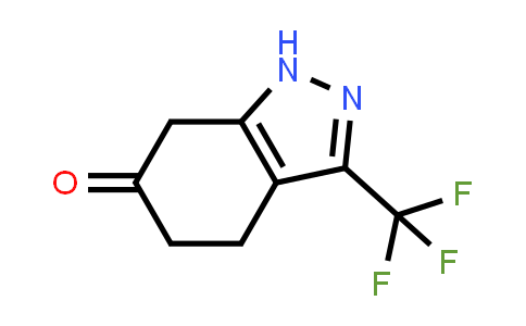 CAS No. 944896-15-5, 3-(Trifluoromethyl)-4,5-dihydro-1H-indazol-6(7H)-one