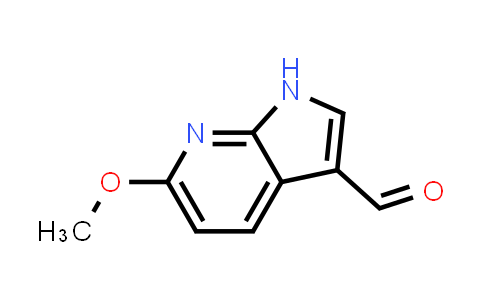 CAS No. 944900-73-6, 6-Methoxy-1H-pyrrolo[2,3-b]pyridine-3-carbaldehyde