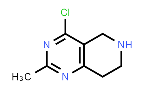 CAS No. 944901-71-7, 4-Chloro-2-methyl-5,6,7,8-tetrahydropyrido[4,3-d]pyrimidine