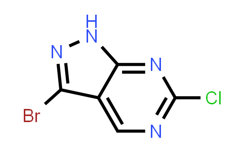 CAS No. 944903-06-4, 3-Bromo-6-chloro-1H-pyrazolo[3,4-d]pyrimidine