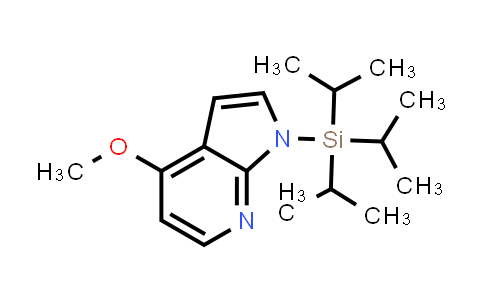 CAS No. 944936-26-9, 4-methoxy-1-(triisopropylsilyl)-1H-pyrrolo[2,3-b]pyridine