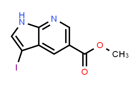 CAS No. 944937-30-8, Methyl 3-iodo-1H-pyrrolo[2,3-b]pyridine-5-carboxylate