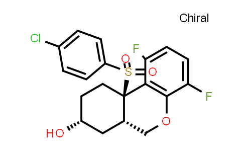 944949-07-9 | 6H-Dibenzo[b,d]pyran-8-ol, 10a-[(4-chlorophenyl)sulfonyl]-1,4-difluoro-6a,7,8,9,10,10a-hexahydro-, (6aS,8R,10aR)-