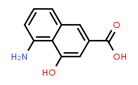 CAS No. 945034-39-9, 2-Naphthalenecarboxylic acid, 5-amino-4-hydroxy-