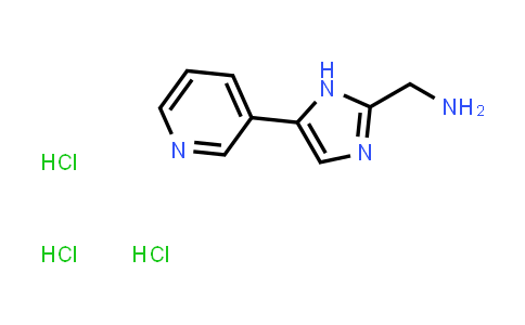 MC581988 | 945482-07-5 | (5-(Pyridin-3-yl)-1H-imidazol-2-yl)methanamine trihydrochloride