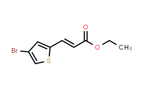 CAS No. 945589-08-2, (E)-Ethyl 3-(4-bromothiophen-2-yl)acrylate