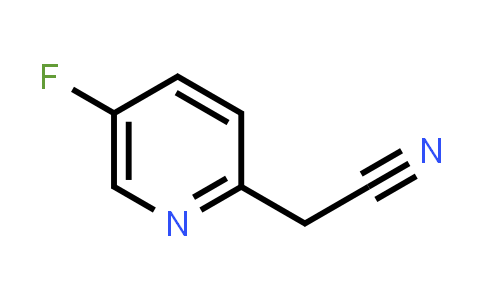 CAS No. 960371-08-8, 5-Fluoropyridine-2-acetonitrile
