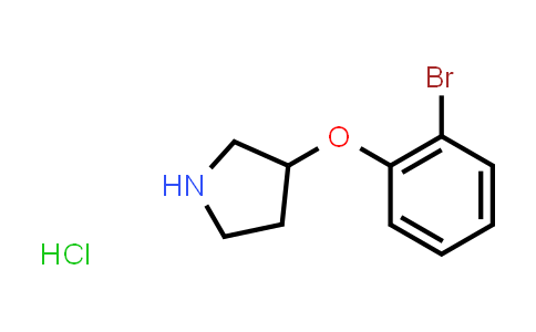 CAS No. 960492-06-2, 3-(2-Bromophenoxy)pyrrolidine hydrochloride