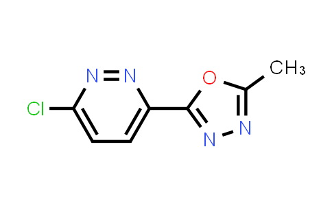 CAS No. 960492-59-5, 2-(6-Chloropyridazin-3-yl)-5-methyl-1,3,4-oxadiazole
