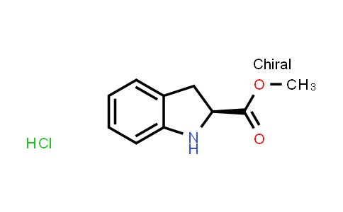 CAS No. 96056-64-3, (S)-Methyl indoline-2-carboxylate hydrochloride