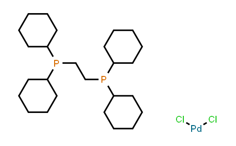 CAS No. 96165-44-5, [1,2-Bis(dicyclohexylphosphino)ethane]palladium(II) chloride
