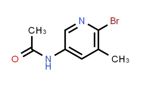 CAS No. 96206-67-6, N-(6-Bromo-5-methylpyridin-3-yl)acetamide