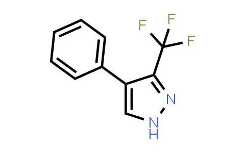 CAS No. 96256-53-0, 4-Phenyl-3-(trifluoromethyl)-1H-pyrazole
