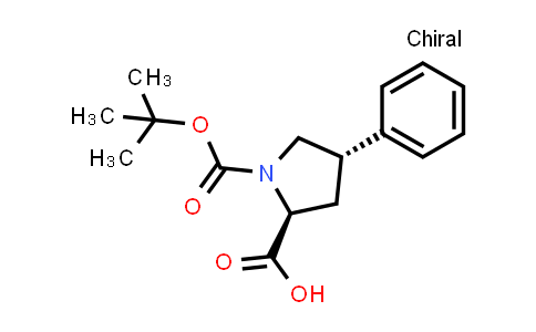 96314-29-3 | (2S,4S)-1-(tert-Butoxycarbonyl)-4-phenylpyrrolidine-2-carboxylic acid