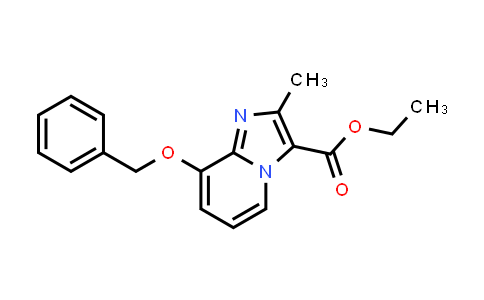 MC583079 | 96428-50-1 | Imidazo[1,2-a]pyridine-3-carboxylic acid, 2-methyl-8-(phenylmethoxy)-, ethyl ester
