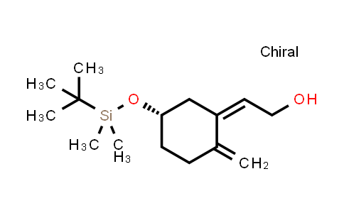 CAS No. 96685-53-9, (S,Z)-2-(5-((tert-butyldimethylsilyl)oxy)-2-methylenecyclohexylidene)ethanol