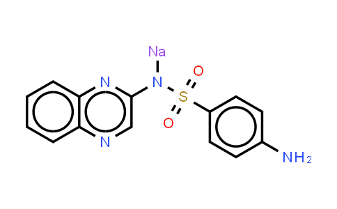CAS No. 967-80-6, Sulfaquinoxaline (sodium salt)
