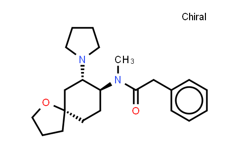 96744-75-1 | ( )-(5Α,7Α,8Β)-N-甲基-N-[7-(1-吡咯烷基)-1-氧螺[4.5]十二-8-基]-苯乙酰胺