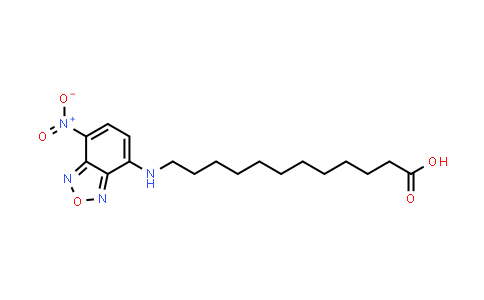 CAS No. 96801-39-7, 12-(7-Nitrobenzofurazan-4-ylamino)dodecanoic acid