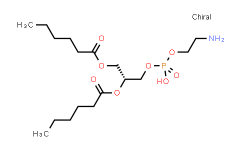 CAS No. 96893-06-0, 1,2-dihexanoyl-sn-glycero-3-phosphoethanolamine