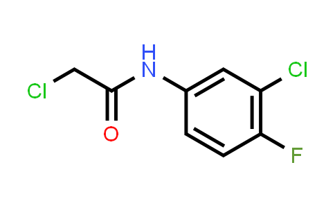 CAS No. 96980-64-2, 2-Chloro-N-(3-chloro-4-fluorophenyl)acetamide