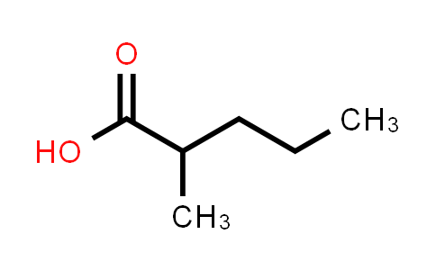 CAS No. 97-61-0, 2-Methylpentanoic acid