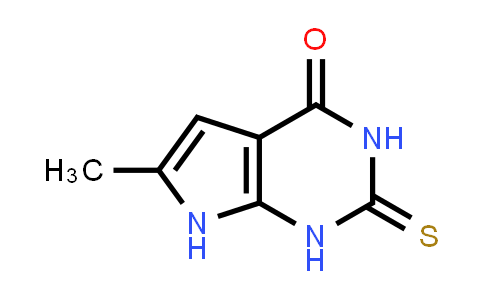 CAS No. 97337-17-2, 6-Methyl-2-thioxo-2,3-dihydro-1H-pyrrolo[2,3-d]pyrimidin-4(7H)-one