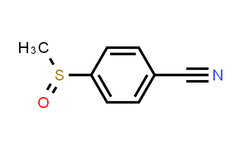 CAS No. 97474-48-1, 4-(Methylsulfinyl)benzonitrile