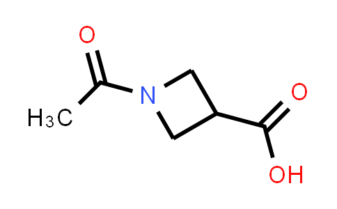 CAS No. 97628-91-6, 1-Acetyl-3-azetidinecarboxylic acid