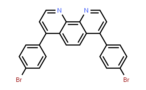 CAS No. 97802-08-9, 4,7-Bis(4-bromophenyl)-1,10-phenanthroline