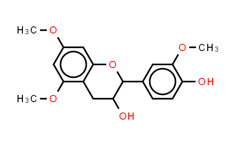 MC583322 | 97914-19-7 | 2H-1-Benzopyran-3-ol,3,4-dihydro-2-(4-hydroxy-3-methoxyphenyl)-5,7-dimethoxy-,(2R-cis)-