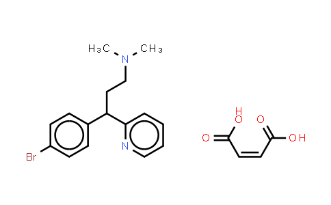 CAS No. 980-71-2, Brompheniramine (maleate)