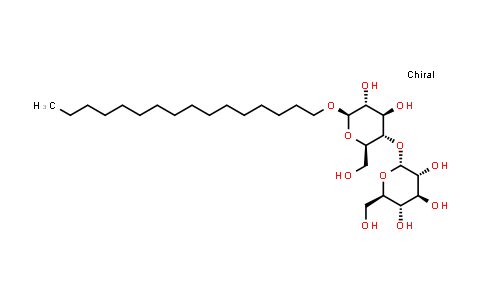 CAS No. 98064-96-1, Hexadecyl beta-D-maltopyranoside
