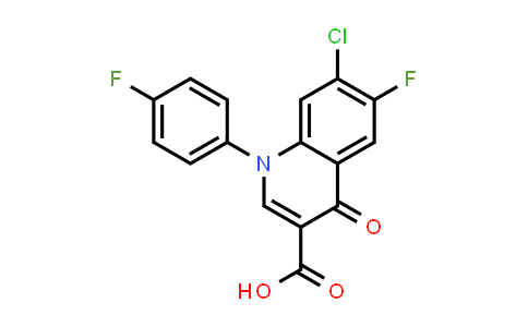 98105-79-4 | 7-Chloro-6-fluoro-1-(4-fluorophenyl)-1,4-dihydro-4-oxo-3-quinolinecarboxylic acid