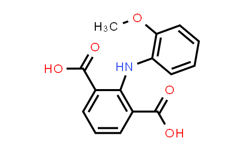 CAS No. 98370-29-7, 1,3-Benzenedicarboxylic acid, 2-[(2-methoxyphenyl)amino]-