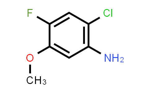 CAS No. 98404-04-7, 2-Chloro-4-fluoro-5-methoxy-phenylamine